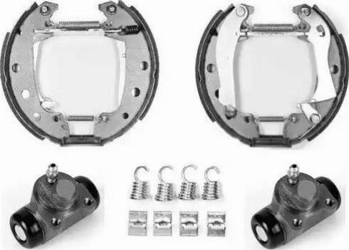 Raicam 7120RP - Brake Shoe Set www.autospares.lv