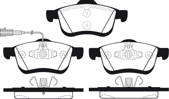 Raicam RA.0943.0 - Bremžu uzliku kompl., Disku bremzes www.autospares.lv