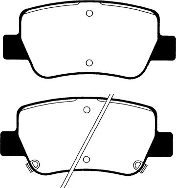 Raicam RA.0954.0 - Bremžu uzliku kompl., Disku bremzes www.autospares.lv