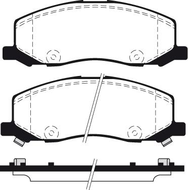 Raicam RA.0963.0 - Bremžu uzliku kompl., Disku bremzes www.autospares.lv