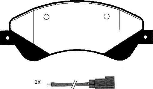 Raicam RA.0905.0 - Bremžu uzliku kompl., Disku bremzes www.autospares.lv