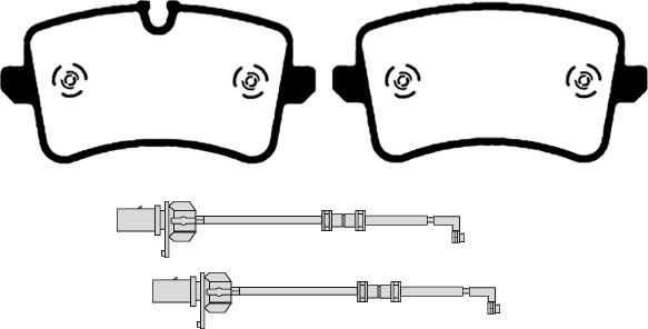 Raicam RA.0931.1 - Brake Pad Set, disc brake www.autospares.lv