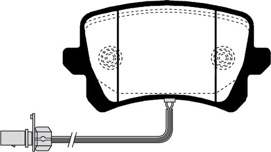 Valeo 671682 - Bremžu uzliku kompl., Disku bremzes autospares.lv