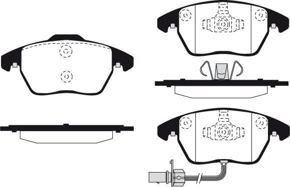 Raicam RA.0922.1 - Bremžu uzliku kompl., Disku bremzes www.autospares.lv