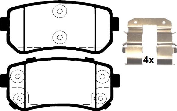 Raicam RA.0979.1K1 - Bremžu uzliku kompl., Disku bremzes www.autospares.lv