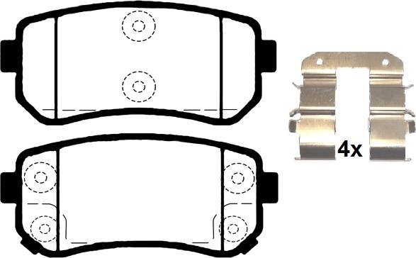 Raicam RA.0979.2K1 - Bremžu uzliku kompl., Disku bremzes www.autospares.lv