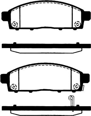 Raicam RA.0975.0 - Bremžu uzliku kompl., Disku bremzes www.autospares.lv