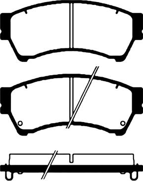 Textar TX0849 - Bremžu uzliku kompl., Disku bremzes www.autospares.lv