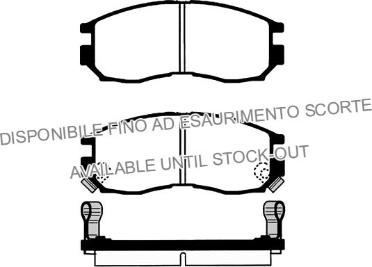 Raicam RA.0492.0 - Тормозные колодки, дисковые, комплект www.autospares.lv