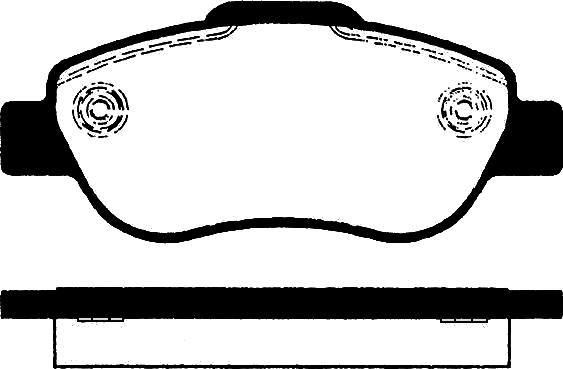 Raicam RA.0445.0 - Brake Pad Set, disc brake www.autospares.lv