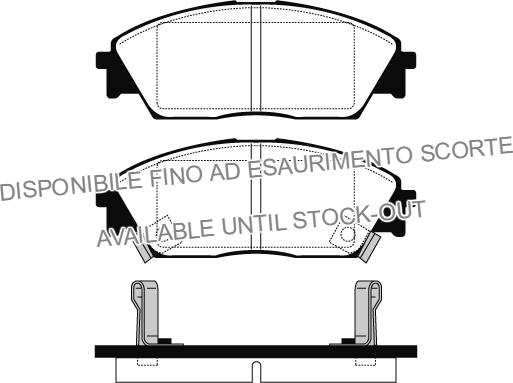 Raicam RA.0452.0 - Brake Pad Set, disc brake www.autospares.lv