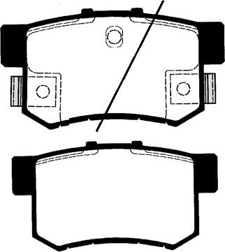 Raicam RA.0460.1 - Bremžu uzliku kompl., Disku bremzes autospares.lv