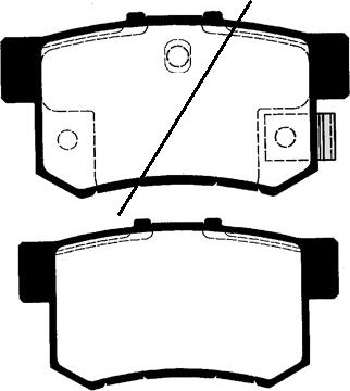 Raicam RA.0460.3 - Тормозные колодки, дисковые, комплект www.autospares.lv