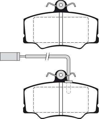 Raicam RA.0400.0 - Bremžu uzliku kompl., Disku bremzes www.autospares.lv