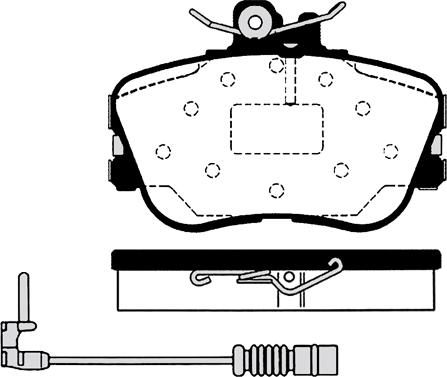 Raicam RA.0482.1 - Bremžu uzliku kompl., Disku bremzes www.autospares.lv