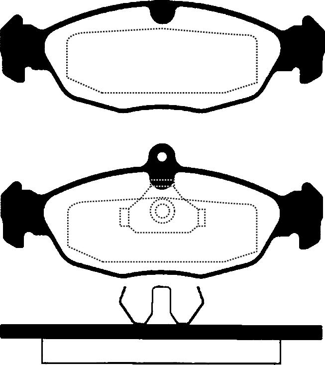 Raicam RA.0427.0 - Bremžu uzliku kompl., Disku bremzes www.autospares.lv