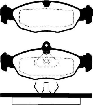 Raicam RA.0427.0 - Brake Pad Set, disc brake www.autospares.lv