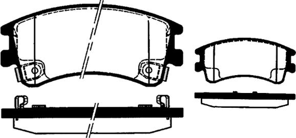 Raicam RA.0475.0 - Bremžu uzliku kompl., Disku bremzes autospares.lv