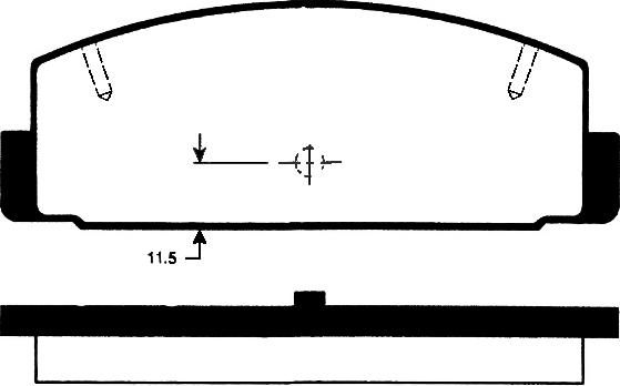 Raicam RA.0476.0 - Bremžu uzliku kompl., Disku bremzes www.autospares.lv