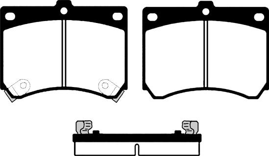 Raicam RA.0472.0 - Bremžu uzliku kompl., Disku bremzes autospares.lv