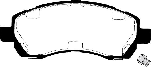 Raicam RA.0546.0 - Brake Pad Set, disc brake www.autospares.lv