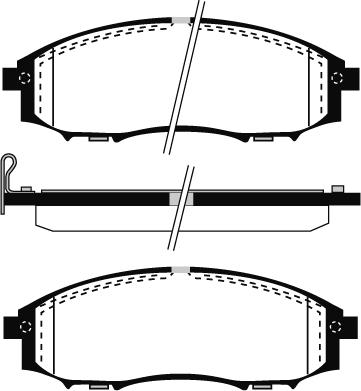 Raicam RA.0548.0 - Bremžu uzliku kompl., Disku bremzes www.autospares.lv