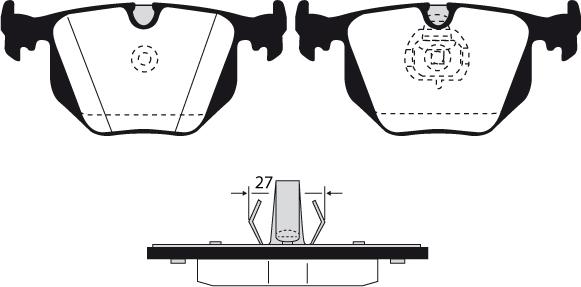 Raicam RA.0554.1 - Brake Pad Set, disc brake www.autospares.lv