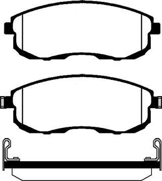 Raicam RA.0516.0 - Тормозные колодки, дисковые, комплект www.autospares.lv