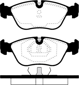 Raicam RA.0587.0 - Brake Pad Set, disc brake www.autospares.lv