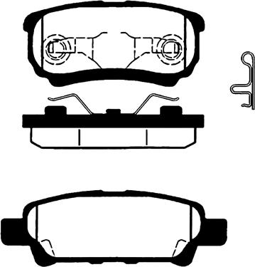 Raicam RA.0532.0 - Bremžu uzliku kompl., Disku bremzes www.autospares.lv