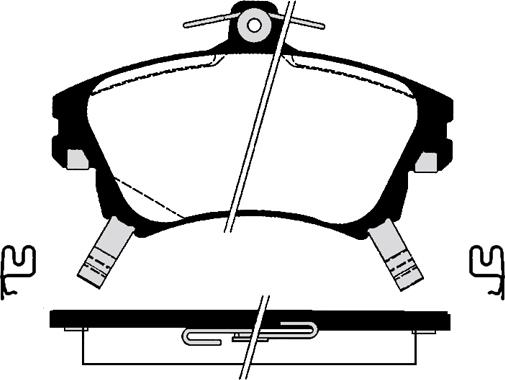 Raicam RA.0696.0 - Bremžu uzliku kompl., Disku bremzes www.autospares.lv