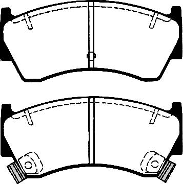 Raicam RA.0658.0 - Тормозные колодки, дисковые, комплект www.autospares.lv