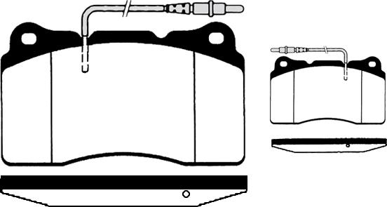 Raicam RA.0604.6 - Bremžu uzliku kompl., Disku bremzes www.autospares.lv