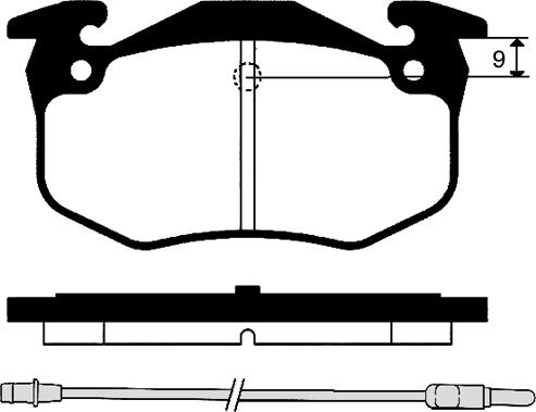 Raicam RA.0608.0 - Bremžu uzliku kompl., Disku bremzes www.autospares.lv