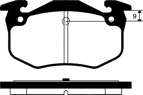 Raicam RA.0608.1 - Bremžu uzliku kompl., Disku bremzes www.autospares.lv