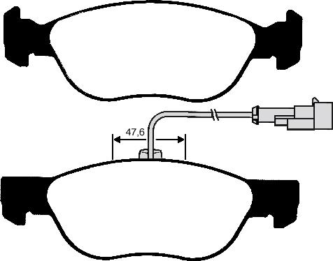 Raicam RA.0614.0 - Bremžu uzliku kompl., Disku bremzes www.autospares.lv