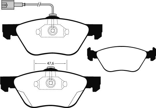 Raicam RA.0615.2 - Brake Pad Set, disc brake www.autospares.lv