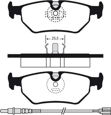 Raicam RA.0616.1 - Bremžu uzliku kompl., Disku bremzes www.autospares.lv