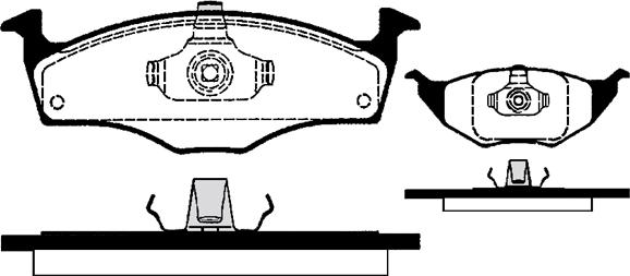 Raicam RA.0684.0 - Тормозные колодки, дисковые, комплект www.autospares.lv