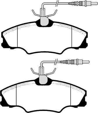 Raicam RA.0621.0 - Bremžu uzliku kompl., Disku bremzes www.autospares.lv