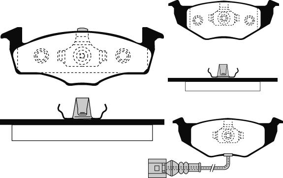 Raicam RA.0623.3 - Brake Pad Set, disc brake www.autospares.lv