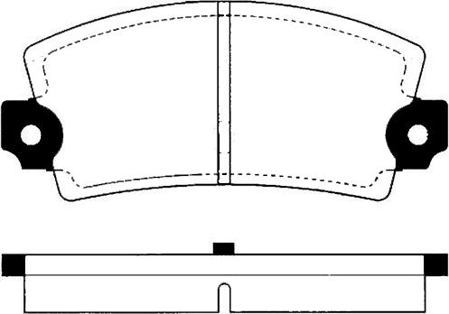 Raicam RA.0104.0 - Bremžu uzliku kompl., Disku bremzes autospares.lv