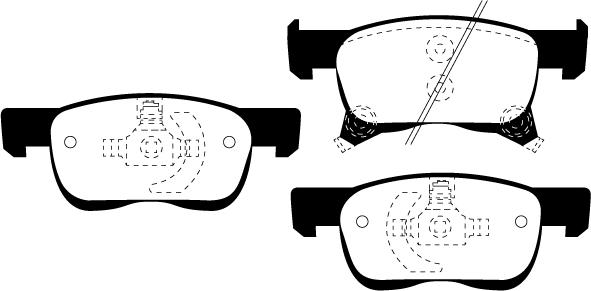 Raicam RA.0120.0 - Bremžu uzliku kompl., Disku bremzes www.autospares.lv