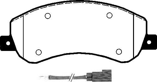 UC KLTE0227R - Bremžu uzliku kompl., Disku bremzes www.autospares.lv