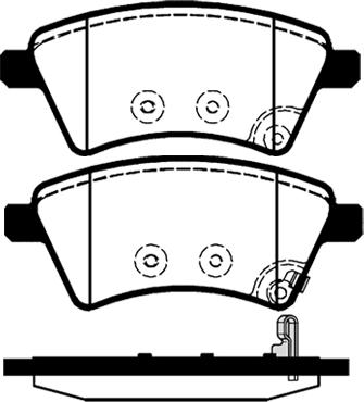 Raicam RA.0846.0 - Bremžu uzliku kompl., Disku bremzes www.autospares.lv