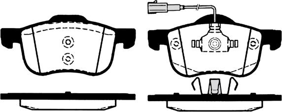 Raicam RA.0859.0 - Тормозные колодки, дисковые, комплект www.autospares.lv