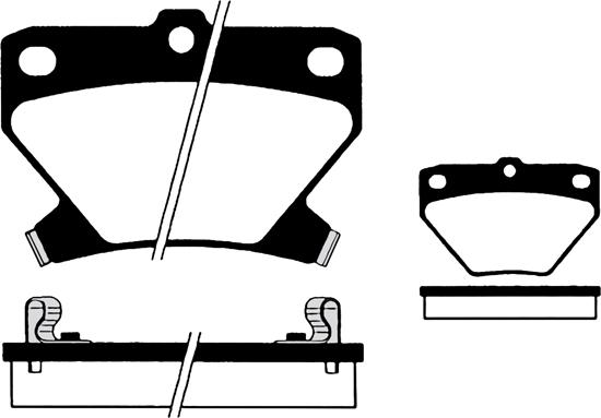 Raicam RA.0804.0 - Bremžu uzliku kompl., Disku bremzes www.autospares.lv