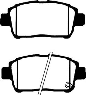 Ferodo 16725 - Brake Pad Set, disc brake www.autospares.lv