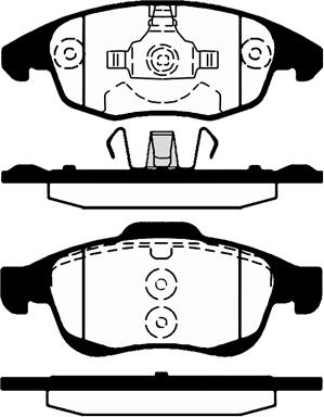 Raicam RA.0889.0 - Bremžu uzliku kompl., Disku bremzes www.autospares.lv