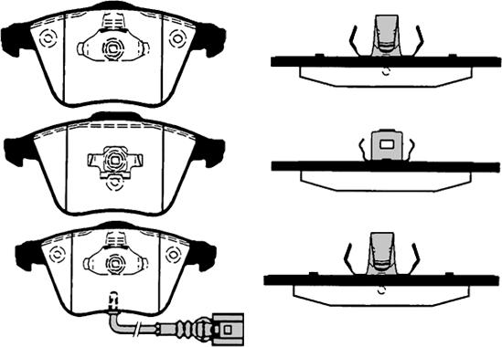 Raicam RA.0824.1 - Тормозные колодки, дисковые, комплект www.autospares.lv